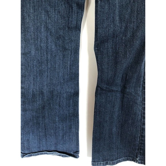 Liz Claiborne Secretly Slender Bootcut Blue Jeans black lace on Pocket Size 2P - Picture 6 of 12